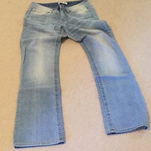 Juniors boot cut jeans